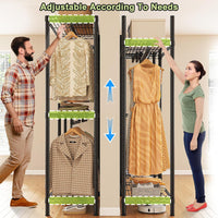 Thumbnail for Metal Wardrobe Clothes Rack