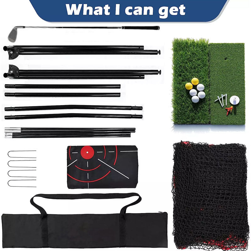 Golf Practice net with Target