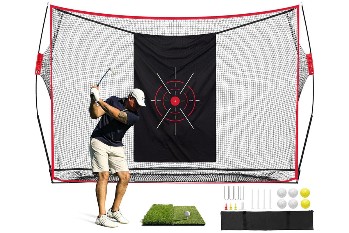 Golf Practice net with Target