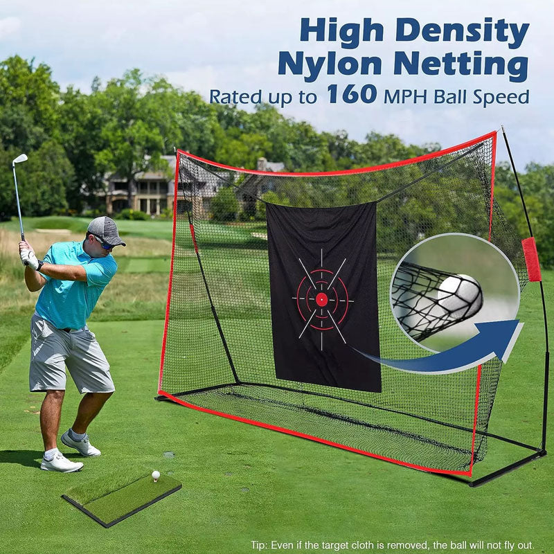 Golf Practice net with Target