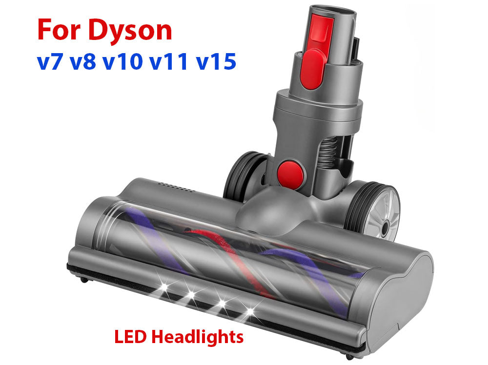 LED Light Roller Brush For Dyson V7 V8 V10 V11 SV14 V15 Head Motorhead