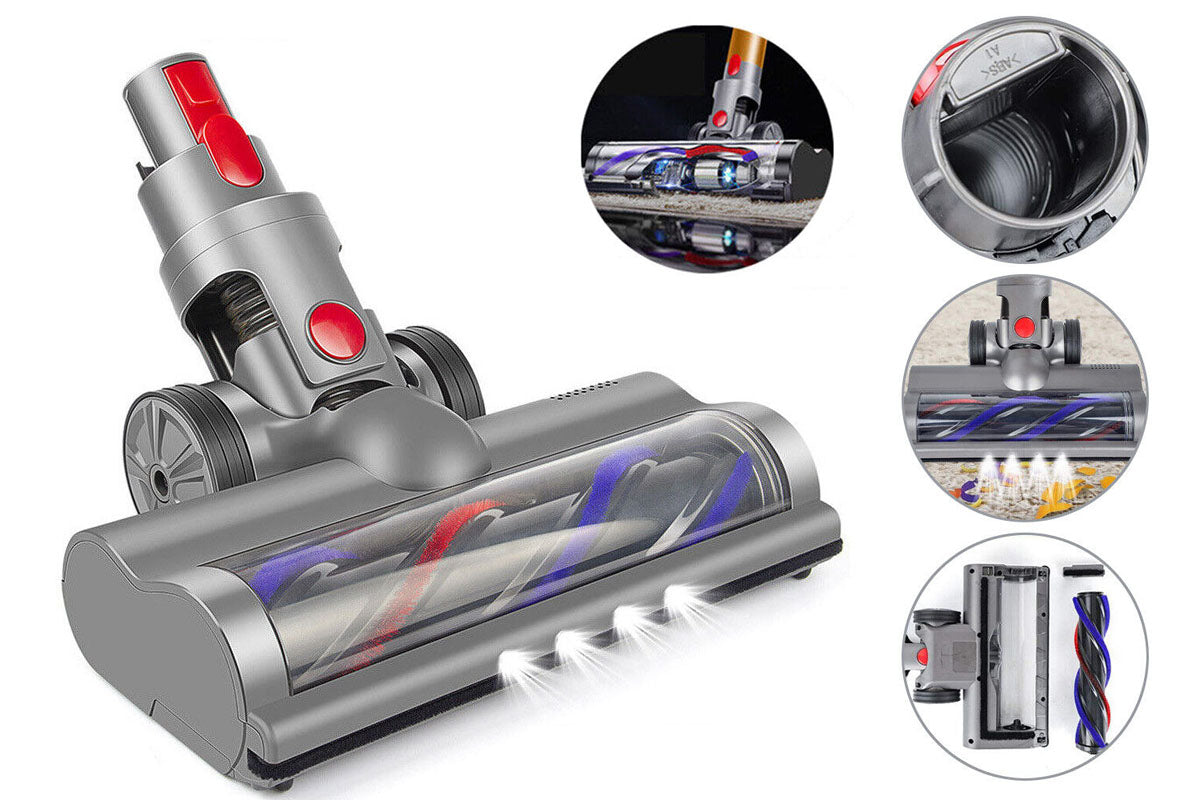 LED Light Roller Brush For Dyson V7 V8 V10 V11 SV14 V15 Head Motorhead