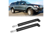 Thumbnail for Tailgate assist strut in travel tool bag