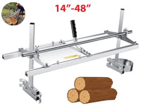 Thumbnail for Chainsaw Mill attached to chainsaw bar for cutting