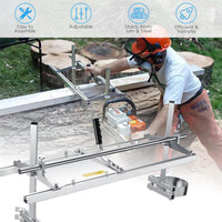 Thumbnail for Portable Chainsaw Mill carrying bag and gloves included