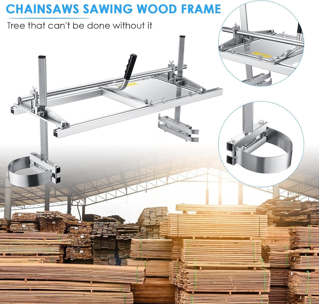 Chainsaw Mill instruction manual and mounting parts
