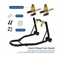 Thumbnail for Close-up of stand frame tube diameter