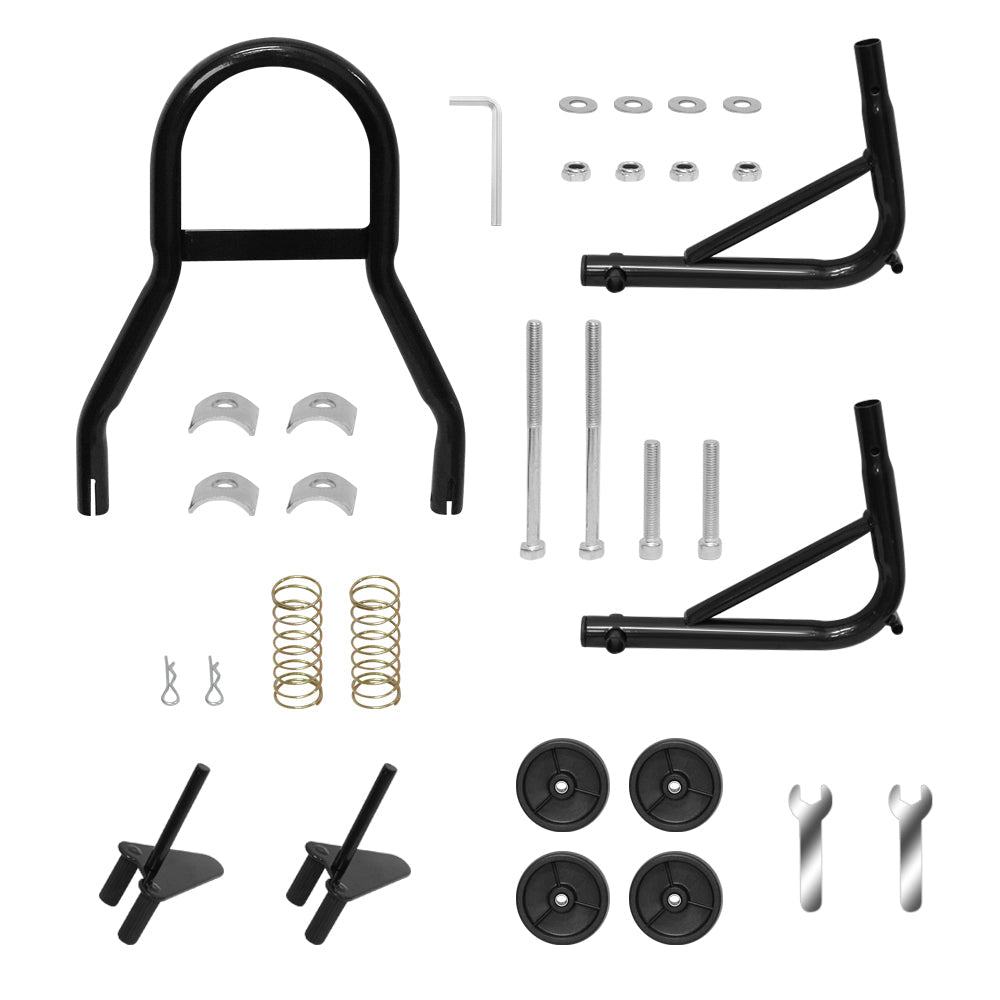 Adjustable width mechanism on stand