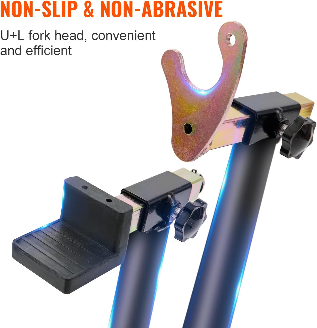Motorcycle stand compact storage position
