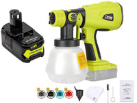 Thumbnail for Cordless Paint Spray Gun for Ryobi Battery
