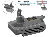 Thumbnail for Makita to Dyson Battery V10 Series Vacuum Cleaner Adapter Converter