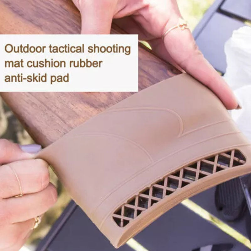 Gun Recoil Pad, Rubber Slip On Recoil Pad for Rifle, Shotgun and Butt Gun