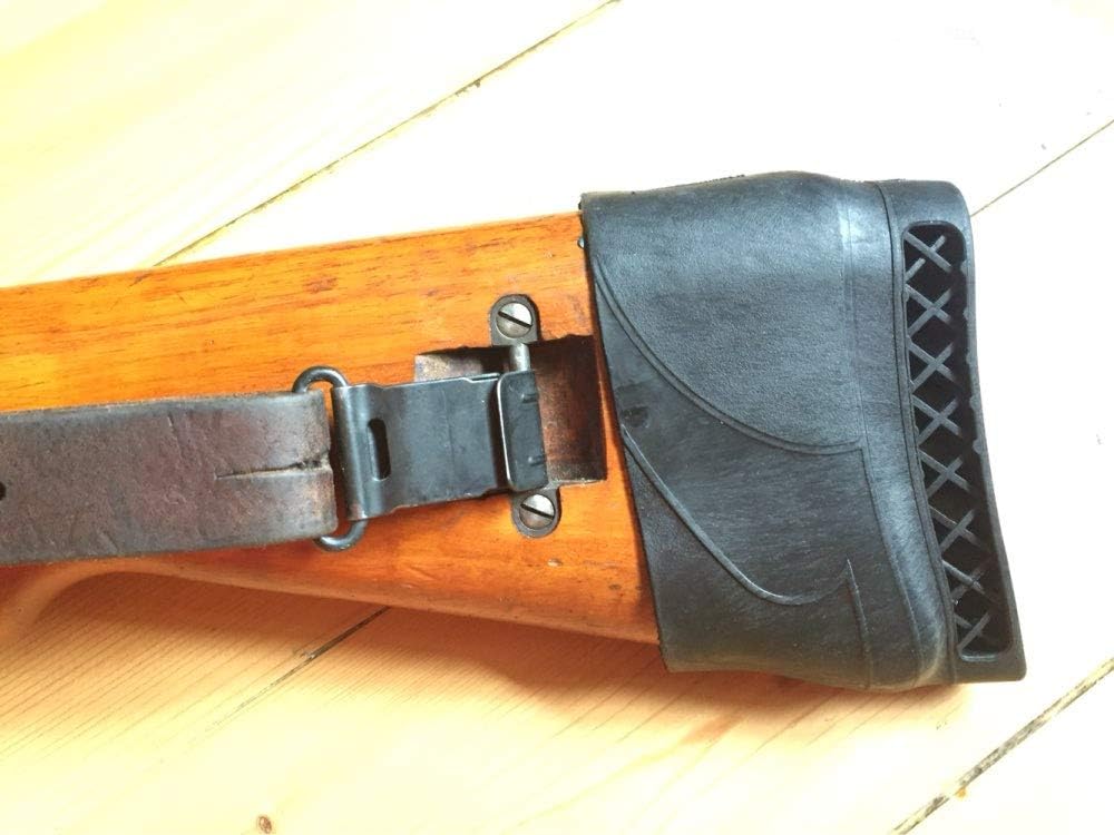 Gun Recoil Pad, Rubber Slip On Recoil Pad for Rifle, Shotgun and Butt Gun