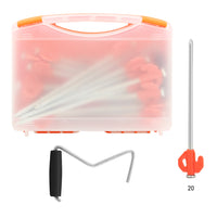 Thumbnail for Camping Tent Pegs 20PCS Set