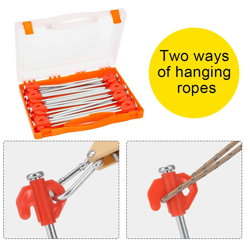 20Pcs Camping Tent Pegs