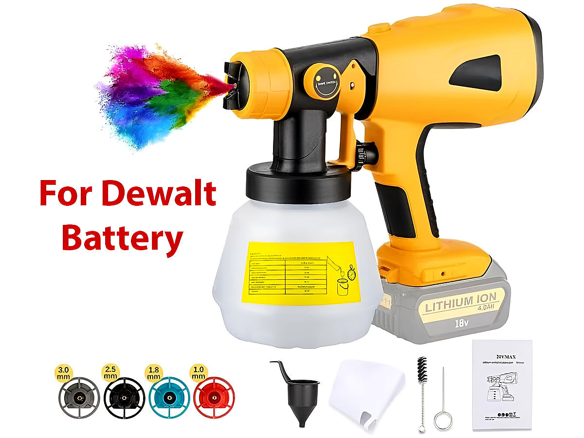 Cordless High Pressure Spray Gun Paint Sprayer