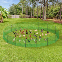 Thumbnail for 50M Chicken Fence Hen Poultry Coop Farm Runs Mesh Cage Net Habitat Safe House Pen