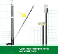 Thumbnail for Chicken fence corner post with pegs
