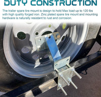 Thumbnail for Trailer Wheel Bracket Spare Tire Carrier