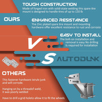 Thumbnail for Trailer Wheel Bracket Spare Tire Carrier
