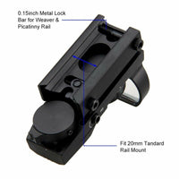 Thumbnail for Red Green Dot Sight Tactical Holo 4 Reticle