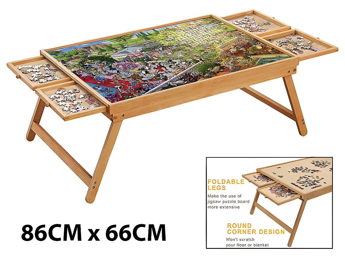 Puzzle Table Craft Board Game Table Jigsaw Game Table