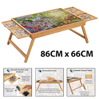 Thumbnail for Puzzle Table Craft Board Game Table Jigsaw Game Table