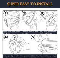 Thumbnail for Replacement Ear Pads Cushions for Sennheiser HD 4.50 HD4.50 BTNC Headphones