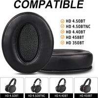 Thumbnail for Replacement Ear Pads Cushions for Sennheiser HD 4.50 HD4.50 BTNC Headphones