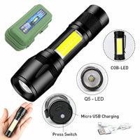 Thumbnail for LED Torch Powerful LED Flashlight torch