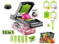 Thumbnail for 15 in 1 Vegetable Chopper Mandoline Slicer