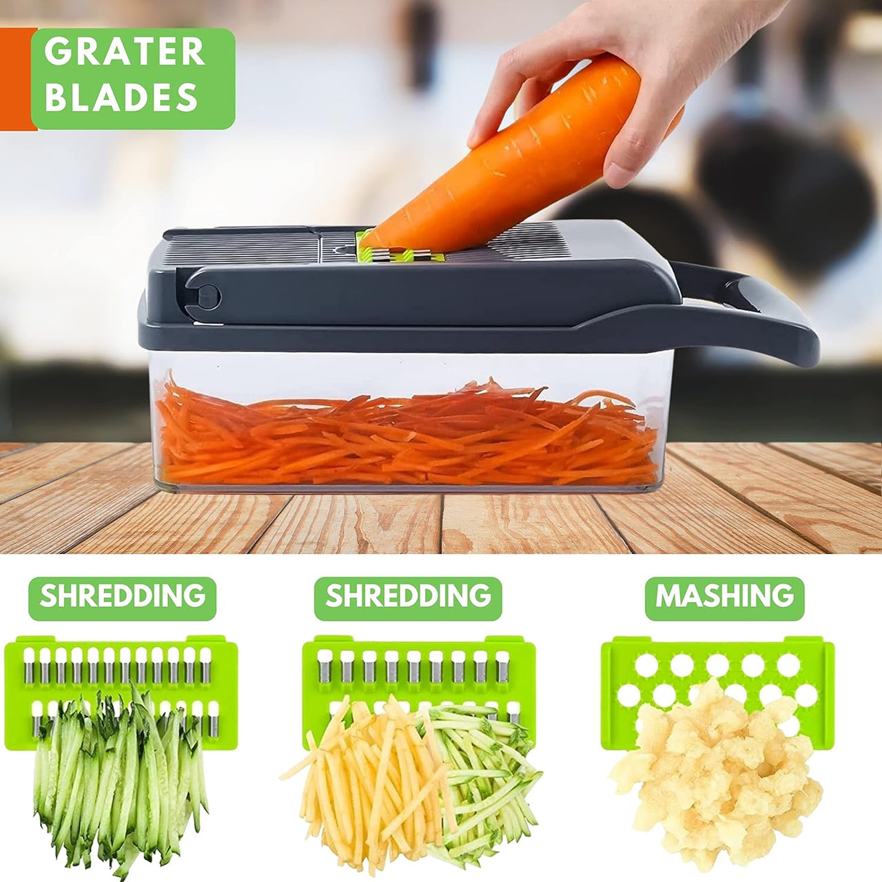 15 in 1 Vegetable Chopper Mandoline Slicer