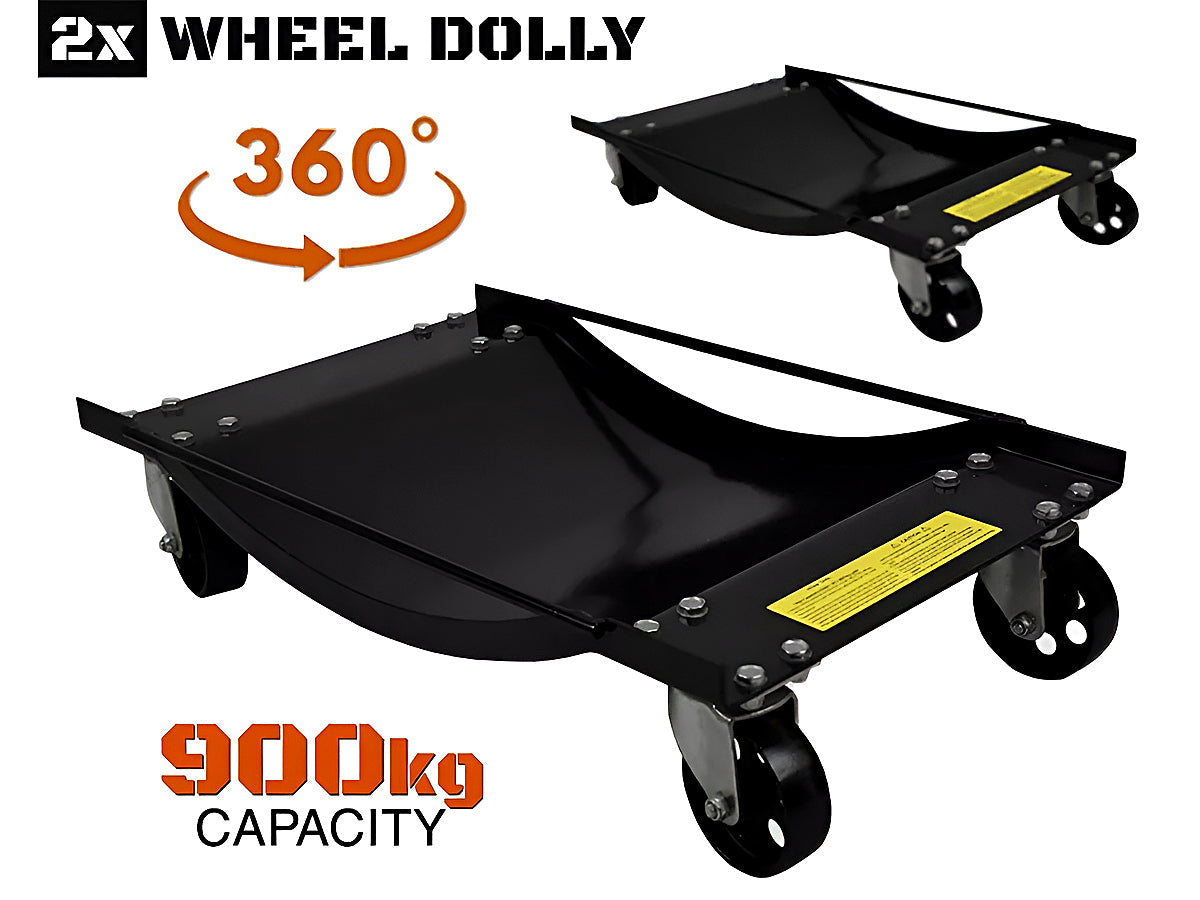 Heavy Duty Wheel Dolly Set (900Kg)
