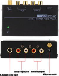 Thumbnail for Phono Preamp For Turntable PP400