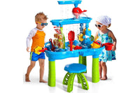 Thumbnail for Table with boats and watering cans accessories