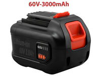 Thumbnail for Black and Decker 60V battery pack in NZ workshop
