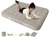 Thumbnail for Queen Size Air Bed Inflatable Mattress with Built-in Pump