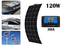 Thumbnail for 120W Solar Panel with Solar Controller