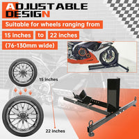 Thumbnail for Motorcycle Wheel Chock Bike Stand