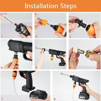 Thumbnail for Car Washer Pressure Washer Kit Rechargeable