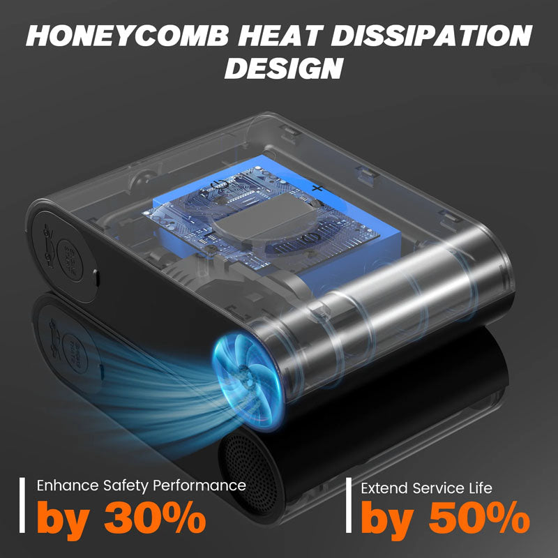 Car Jump Starter with Air Compressor