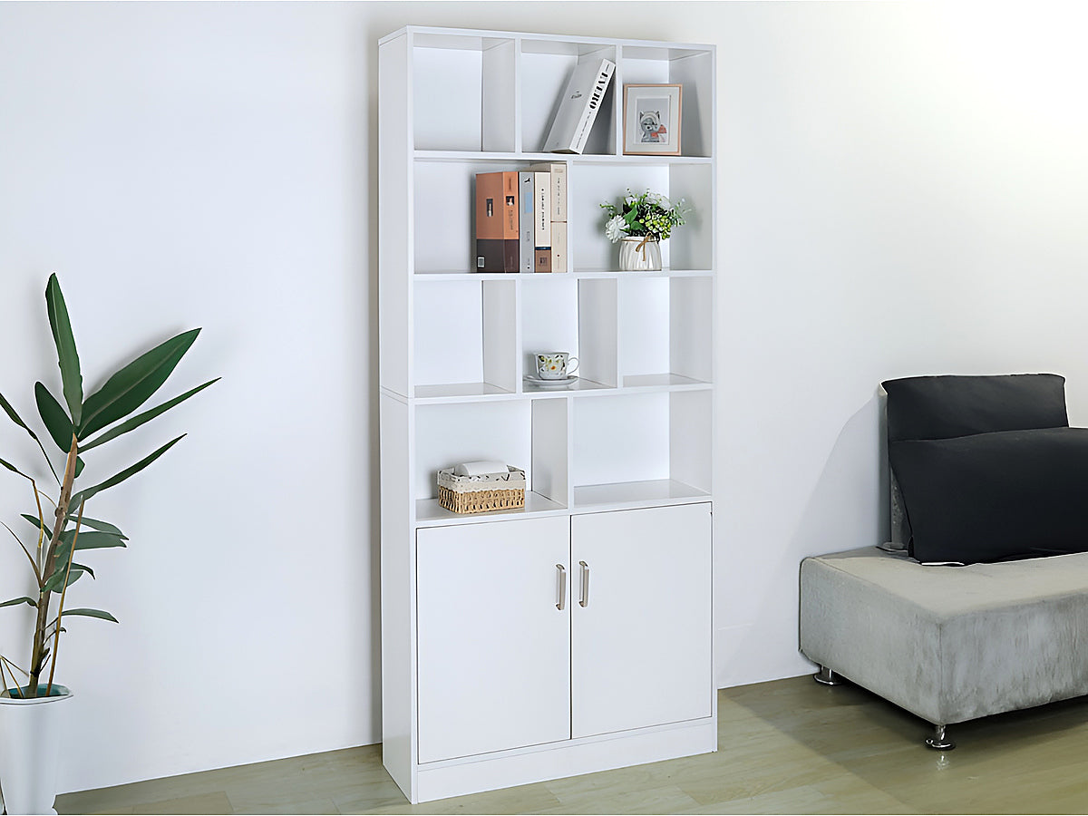 Bookshelf Stack Book Case Display Units MDF 180cm Tall – Homyspire