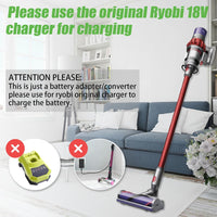 Thumbnail for Dyson V10 Adapter for Ryobi 18V Lithium Battery Converter