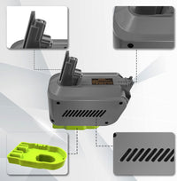 Thumbnail for Dyson V10 Adapter for Ryobi 18V Lithium Battery Converter