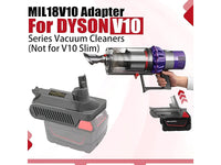 Thumbnail for Milwaukee M18 18V Battery Adapter Converter To Dyson V10 Battery