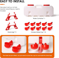 Thumbnail for Chicken Water Feeder 10L