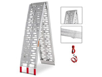 Thumbnail for Aluminum Folding Ramp ATV Mower Loading Ramp