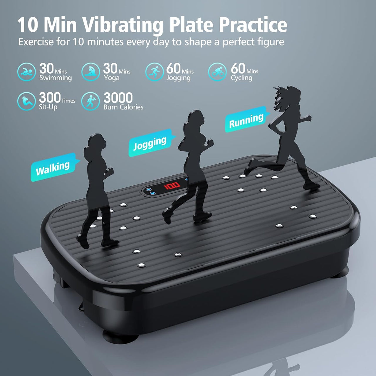 Vibration Plate Exercise Machine