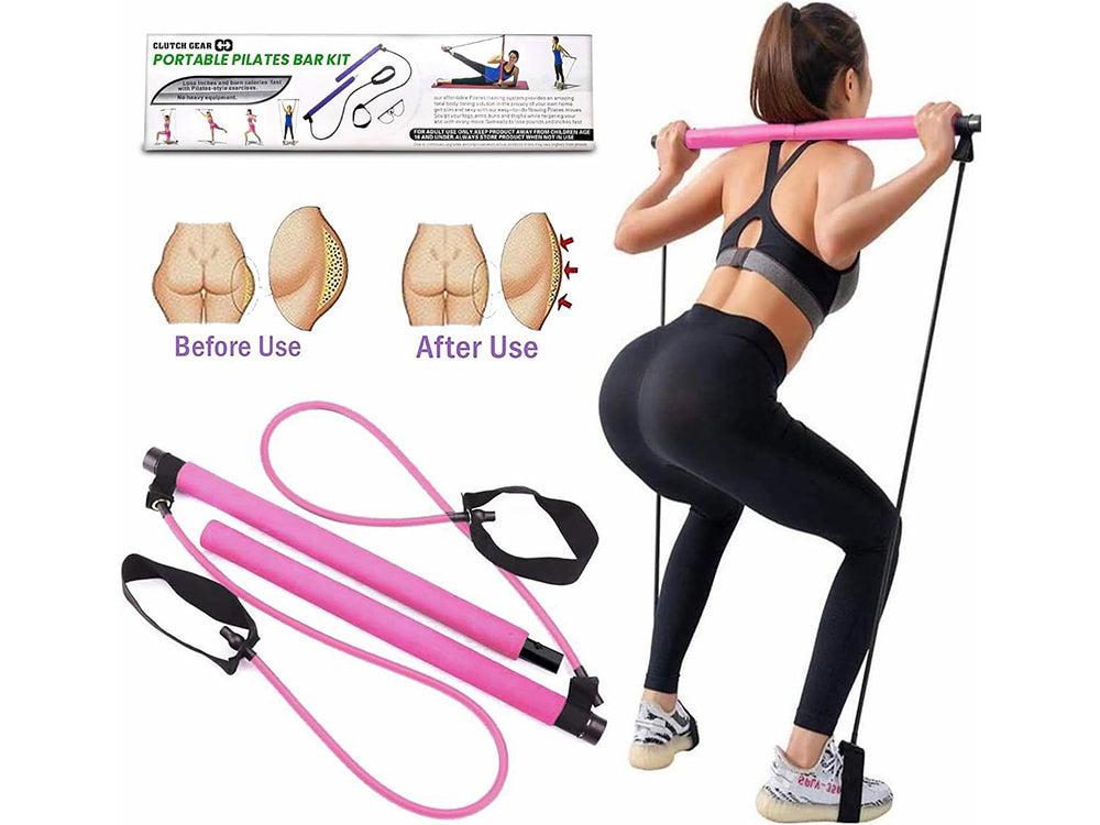 Pilates Bar Kit with Resistance Band