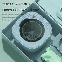 Thumbnail for Washing Machine 8L Portable Foldable Collapsible Laundry Bucket